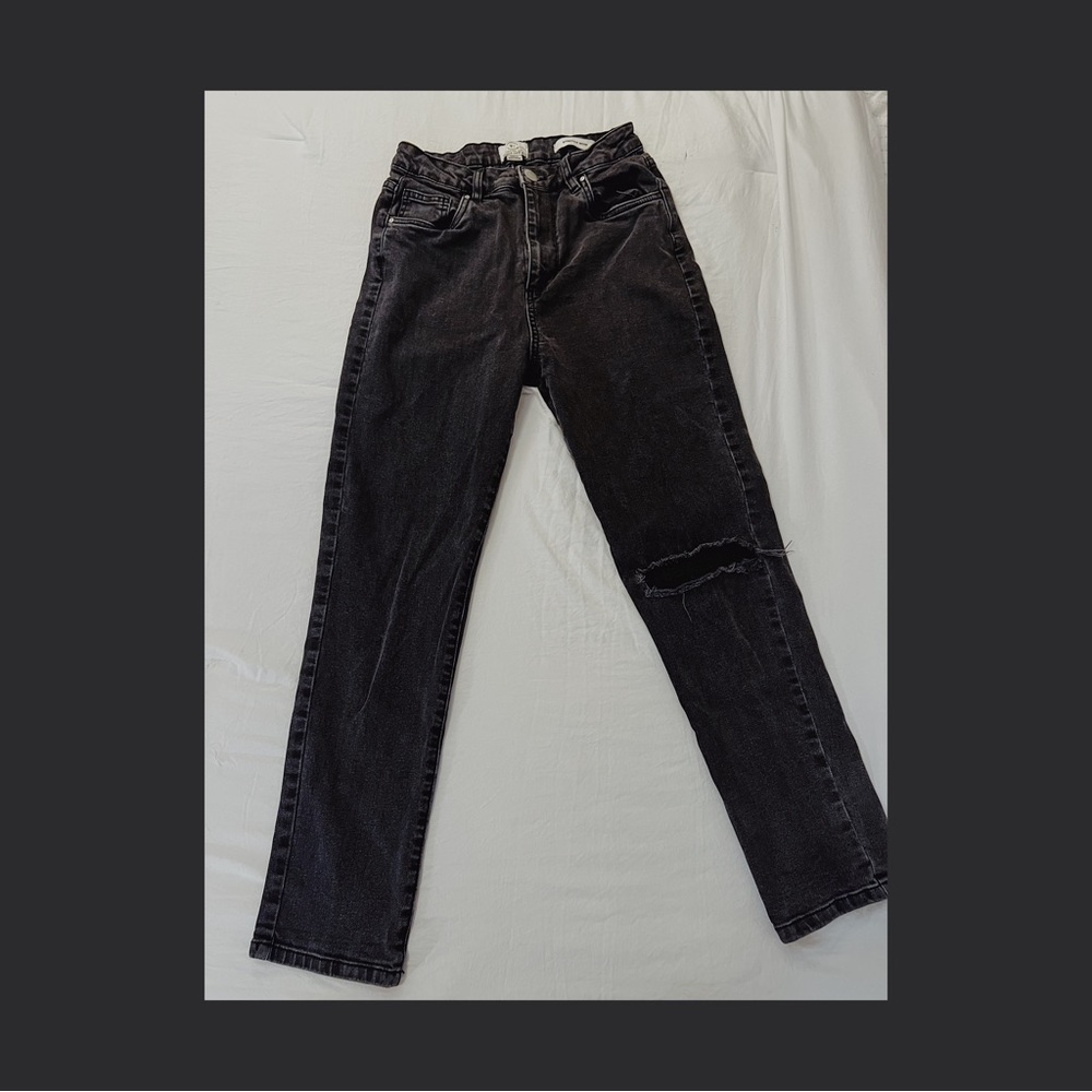Cotton on high rise stretch mom jean